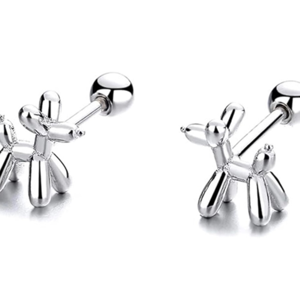 Balloon Dog Dainty earrings